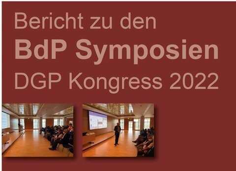 Bericht aus Leipzig: Die BdP Symposien auf dem DGP Kongress 2022