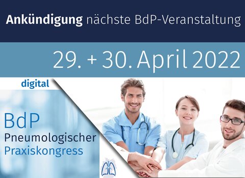 29. + 30. April 2022: Pneumologischer Praxiskongress